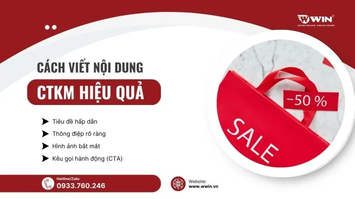 Cách viết nội dung chương trình khuyến mãi hiệu quả