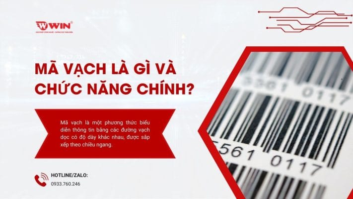 Mã vạch là gì và chức năng chính của nó?