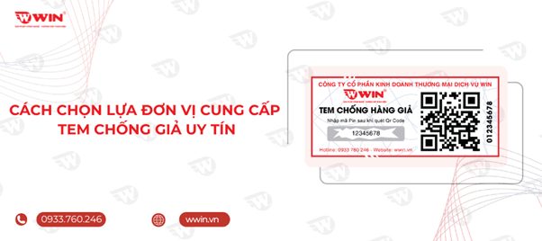 Lựa chọn đơn vị in tem chống giả uy tín tại TPHCM