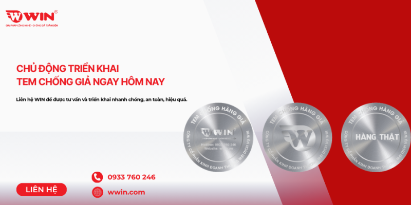Tem chống giả - bảo vệ sản phẩm của bạn ngay hôm nay.
