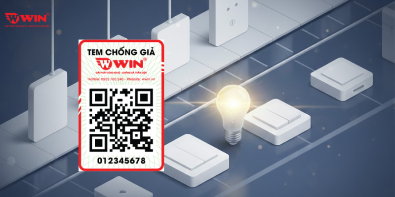 WIN - Địa chỉ cung cấp giải pháp chống giả uy tín dành cho Thiết bị điện.