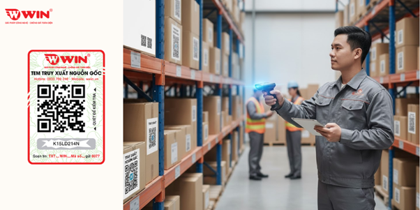Quản lý rủi ro hàng hóa tồn kho bằng tem truy xuất nguồn gốc