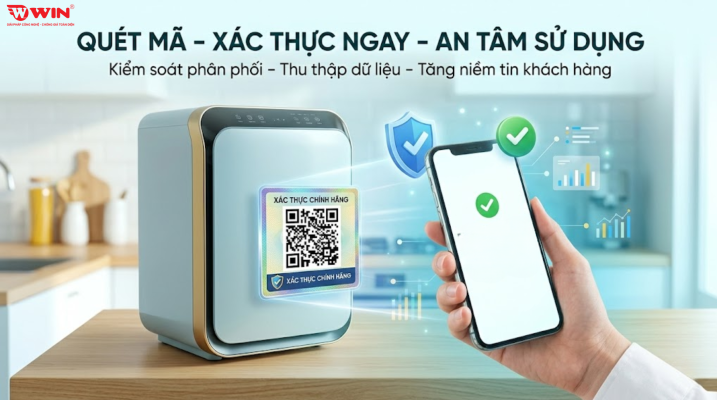 Giải pháp chống giả tại WIN giúp khách hàng bảo vệ thương hiệu toàn diện