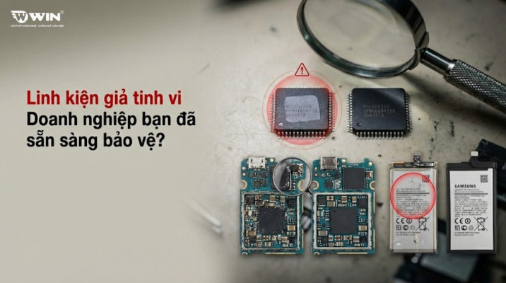 Tem chống hàng giả linh kiện điện tử WIN