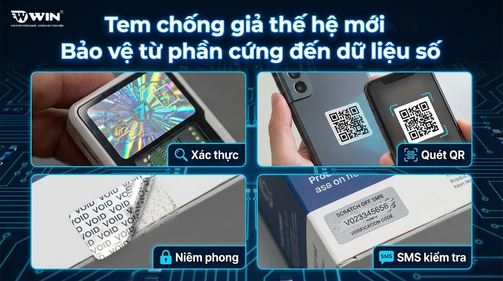 Những lợi ích từ việc dùng tem chống giả đối với linh kiện điện tử
