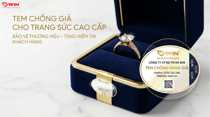 Vì sao trang sức cũng cần có tem chống giả