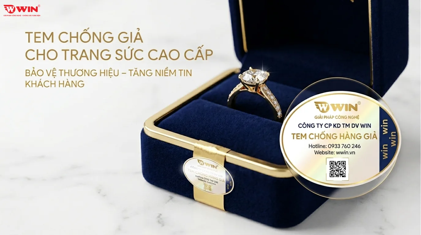 Vì sao trang sức cũng cần phải có tem chống giả