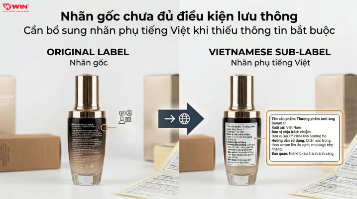 Lợi ích của việc dùng nhãn phụ hàng hóa