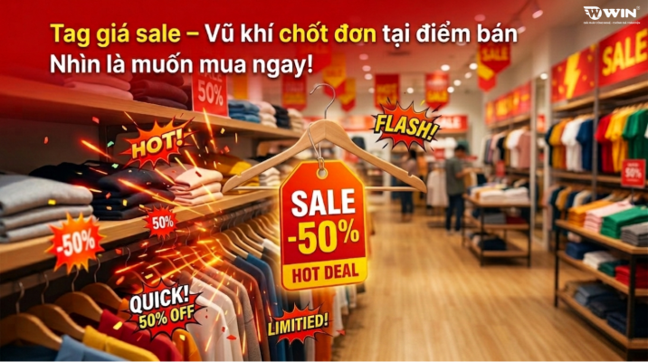 Tag Sale  - vũ khí chốt đơn hiệu quả nhất hiện nay