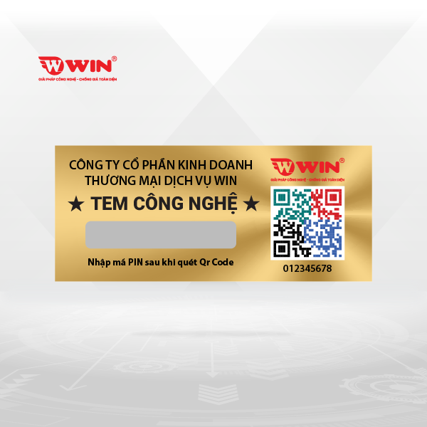 Tem Chống Giả Hologram Kết Hợp QR Và SMS - Ảnh 2