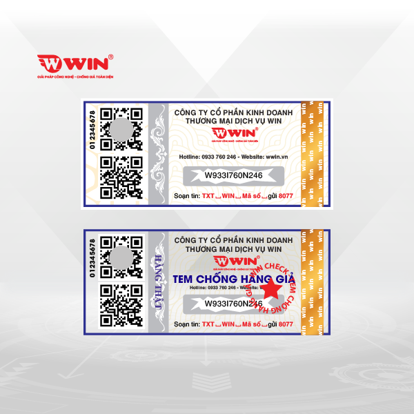 Tem Chống Hàng Giả Công Nghệ 6.0