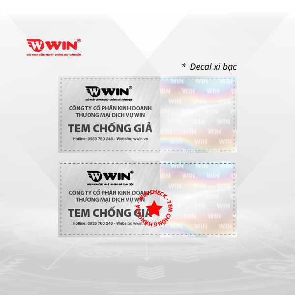 Tem Chống Hàng Giả Công Nghệ Phát Sáng - Ảnh 5