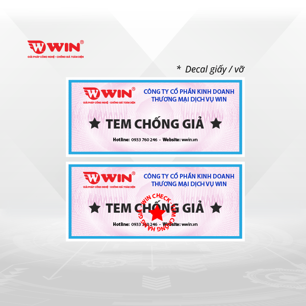 Tem Chống Hàng Giả Công Nghệ Phát Sáng - Ảnh 6