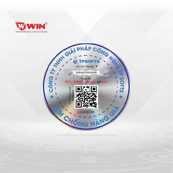 Tem Chống Giả Hologram Kết Hợp QR Và SMS - Ảnh 3