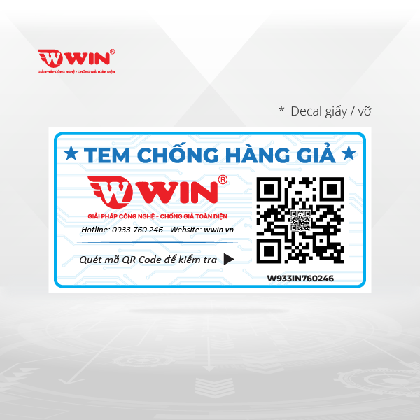 Tem Chống Giả QR Code Kép - Ảnh 6