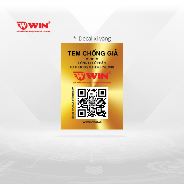Tem Chống Giả QR Code Kép - Ảnh 4