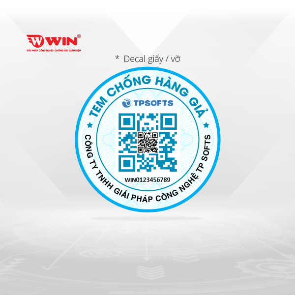 Tem Chống Giả QR Code Kép - Ảnh 3
