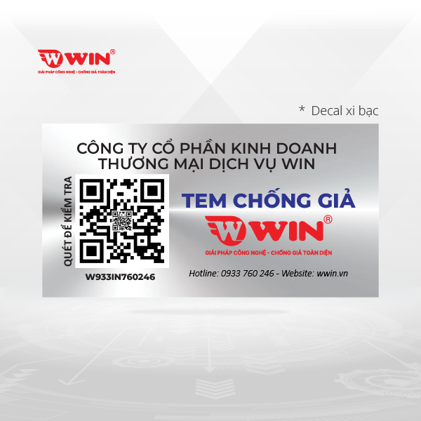 Tem Chống Giả QR Code Kép - Ảnh 2