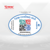Tem Chống Hàng Giả QR Code Kép 