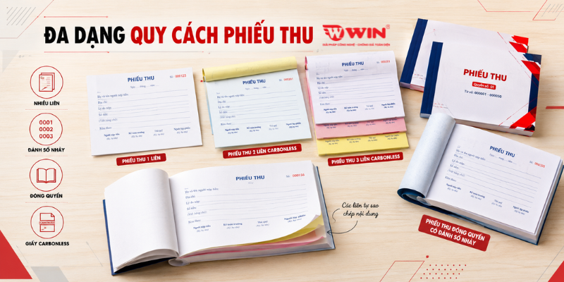Quy Cách In Phiếu Thu Chuẩn