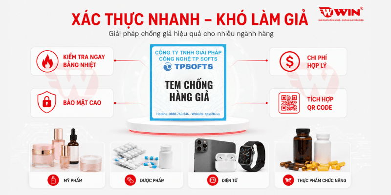 Điểm Nổi Bật Của Tem Chống Giả Công Nghệ Nhiệt