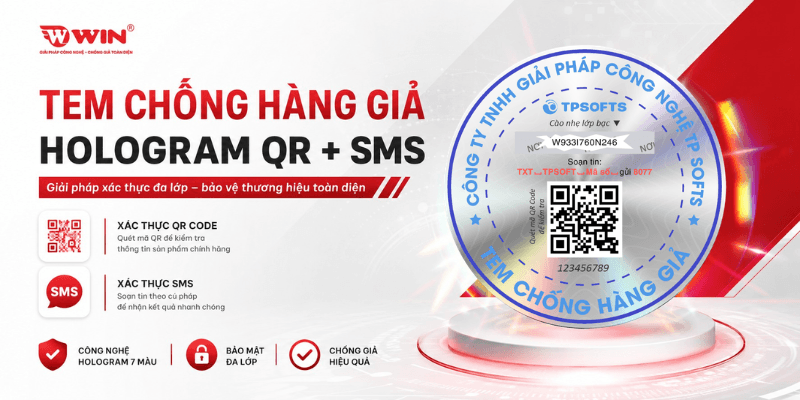 Tìm Hiểu Tem Chống Hàng Giả Hologram Kết Hợp QR Code Và SMS