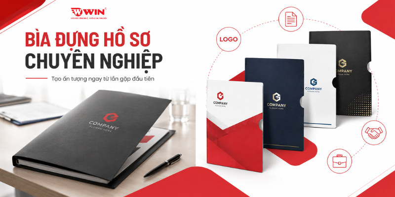 Bìa đựng hồ sơ văn phòng chuyên nghiệp