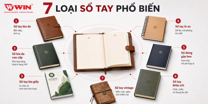 Sổ quà tặng doanh nghiệp