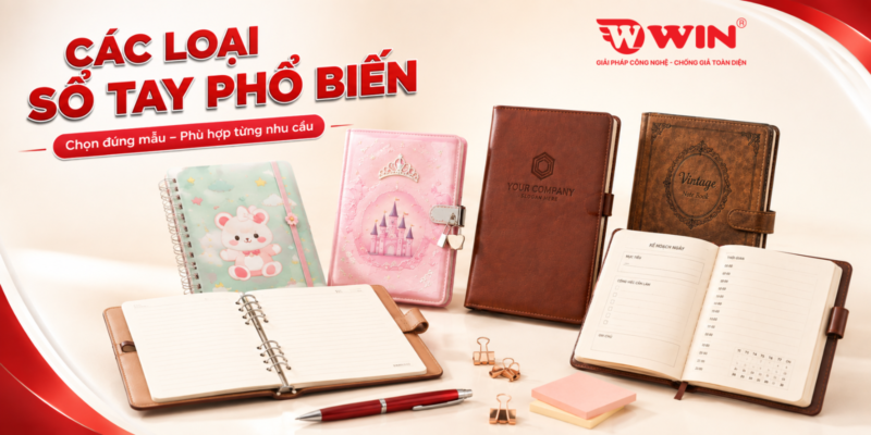 Các loại sổ tay phổ biến