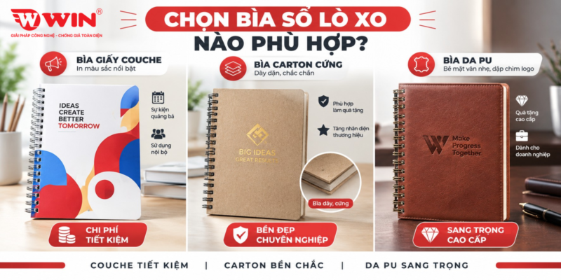 In sổ lò xo theo yêu cầu