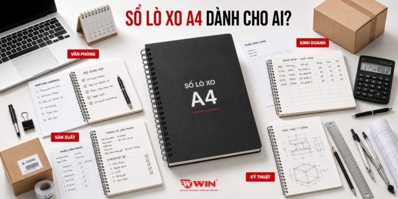 Những đối tượng nào nên sử dụng sổ lò xo A4?